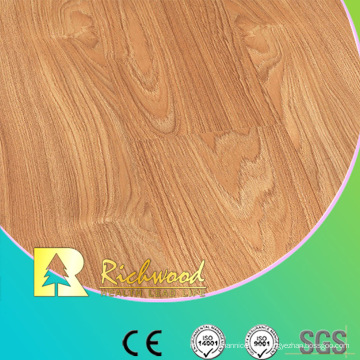 Commercial 12.3mm E1 Mirror Beech Waxed Edged Laminated Floor